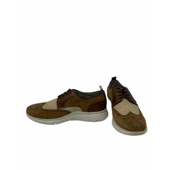 Copied - Kenneth Cole Tobacco Combo Trent FLX Lace up sneakers shoes size 9.5M main image 5